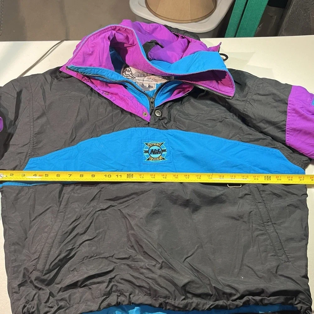 VTG Nils Men's Entrant Skiwear Ski Jacket Size Large Retro‎ 80s Color